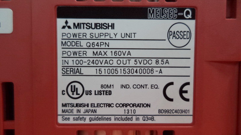 MITSUBISHI Q64PN - 裕益科技自動化設備可程式編碼器PLC分散式控制系統DCS